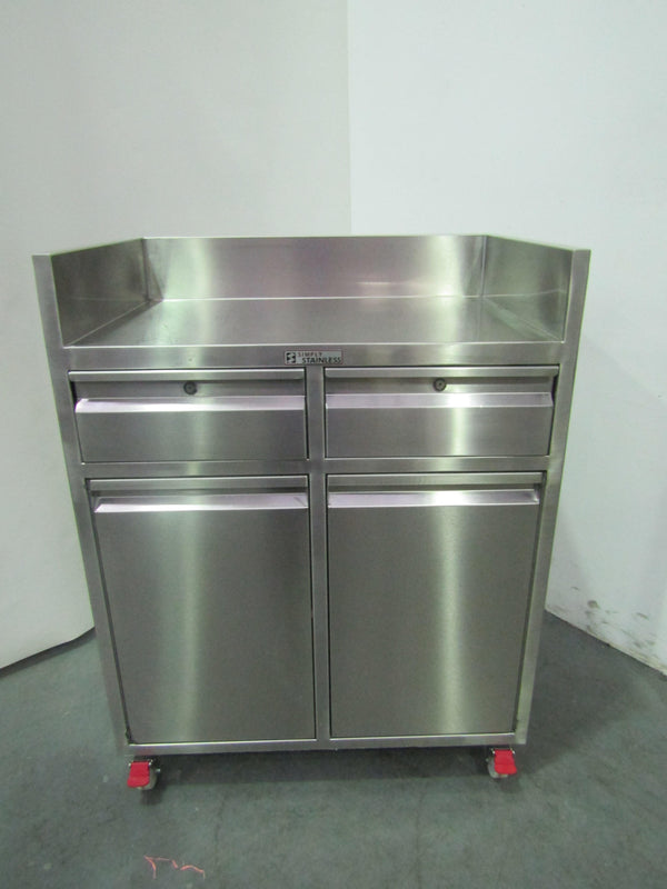Simply Stainless Waiter Trolley (1)
