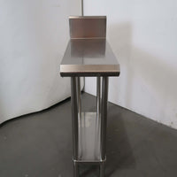 Stainless Steel Bench With Splasback (2)