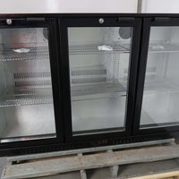FED LG-330HC 3 Glass Door Bar Fridge (2)