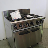 Cobra CR9D 6 Burner Range Oven (1)