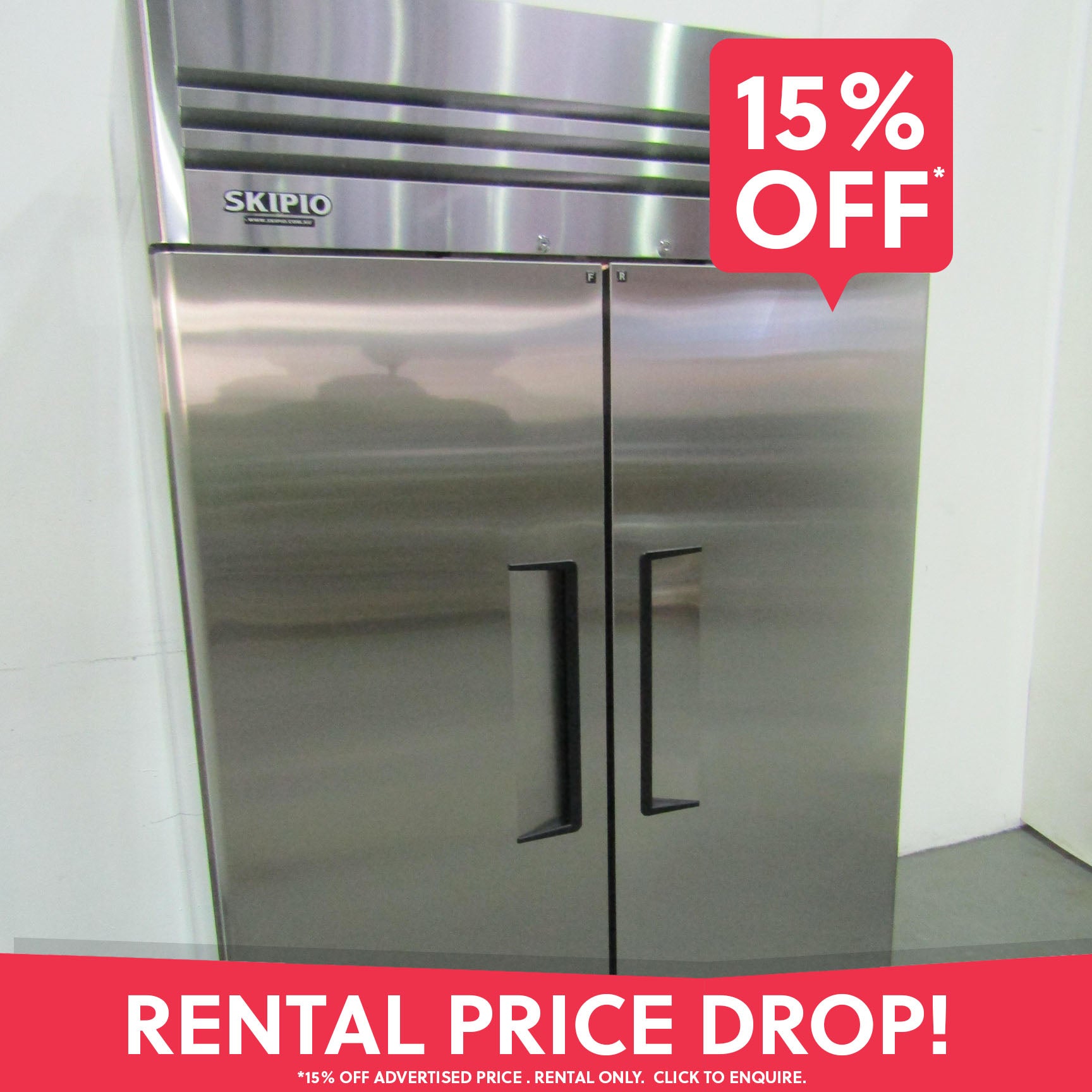 Skipio SRFT45-2 Upright Fridge/Freezer (1)