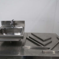 Stainless Steel Wall Mounted Sink (2)