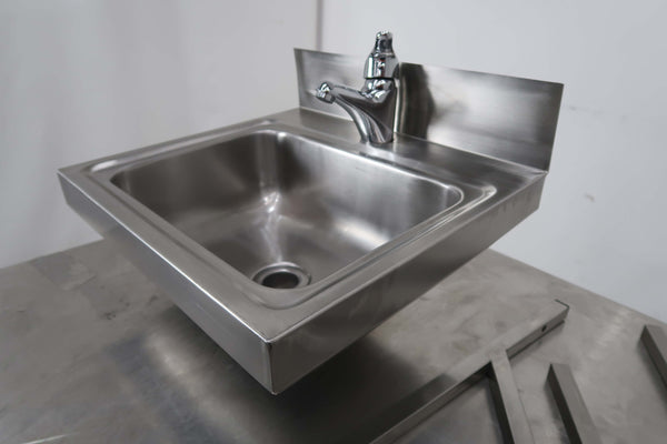 Stainless Steel Wall Mounted Sink (3)