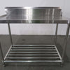 Stainless Steel Bench With Splashback (3)