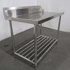 Stainless Steel Bench With Splashback (4)
