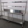 Stainless Steel Bench With Splashback (2)