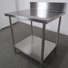Stainless Steel Bench With Splashback (2)