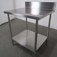 Stainless Steel Bench With Splashback (2)