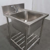 Stainless Steel Sink With Splashback (4)
