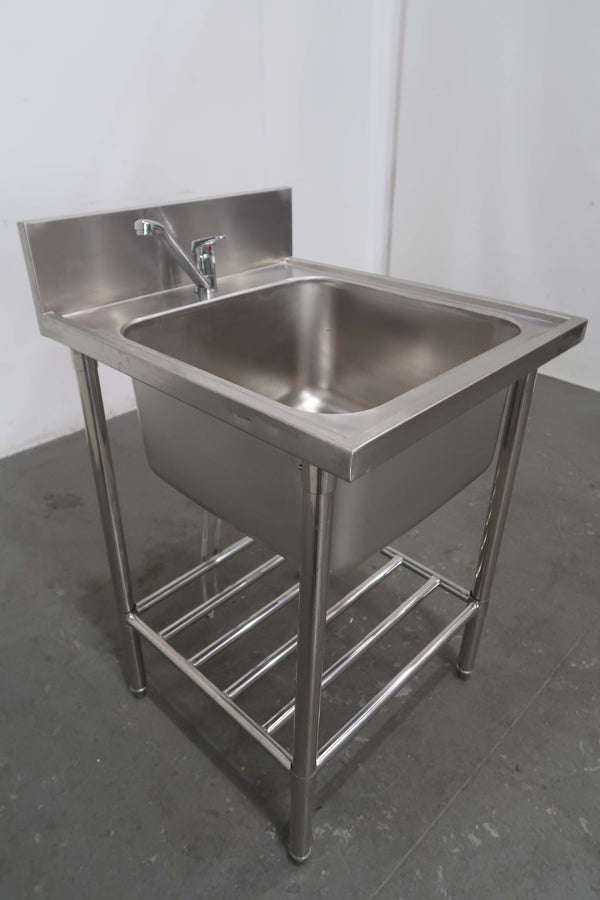 Stainless Steel Sink With Splashback (4)