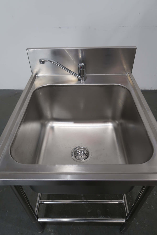 Stainless Steel Sink With Splashback (5)