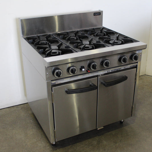 Cobra CR9D 6 Burner Range Oven (2)