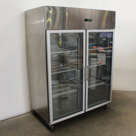 FED GN1410BTG Upright Freezer (2)