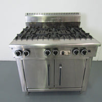 B&S 6 Burner Range Oven (2)