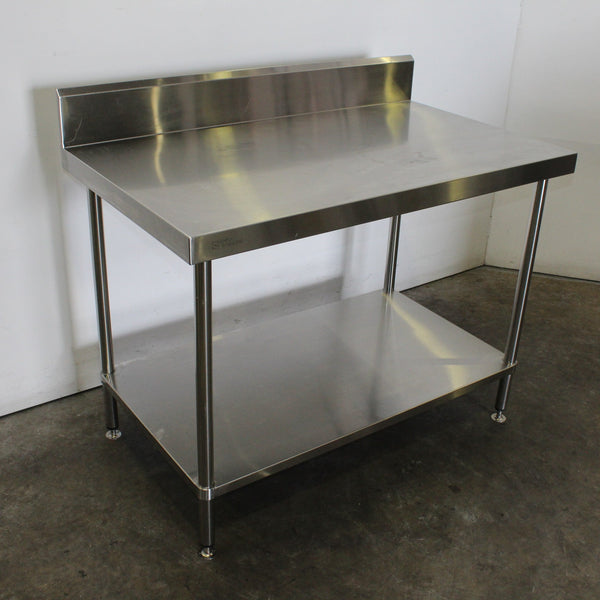 S/S Bench 1200mm x 700mm With Splashback (2)