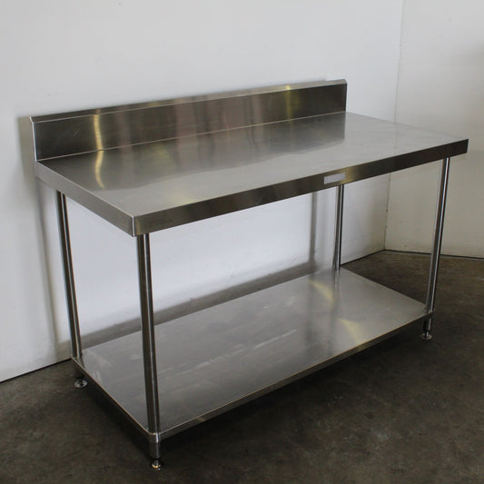 S/S Bench 1500mm x 700mm With Splashback (2)