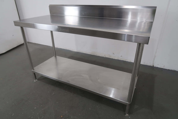 Stainless Steel Bench With Splashback (2)