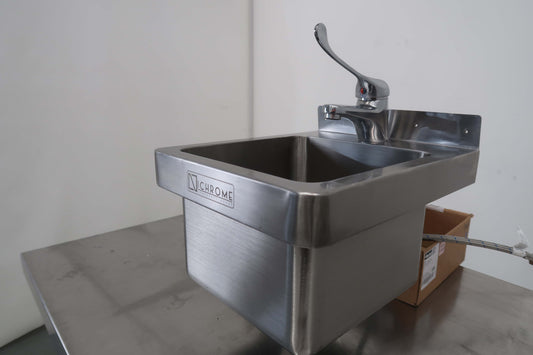 Stainless Steel Sink With Splashback (2)