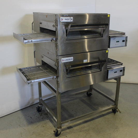 Lincoln 1154-2 2 Deck Conveyor Oven (2)