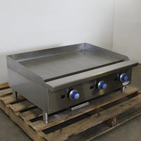 Cookrite ATMG-36 3 Burner C/Top Griddle (2)