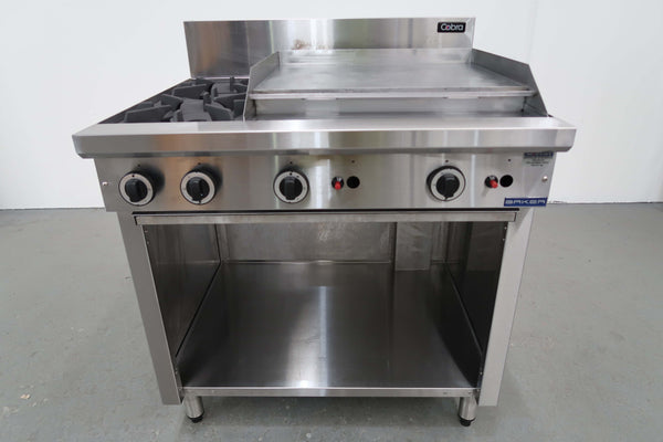 Cobra C9B 2 Burner Cooktop Griddle Combo (3)