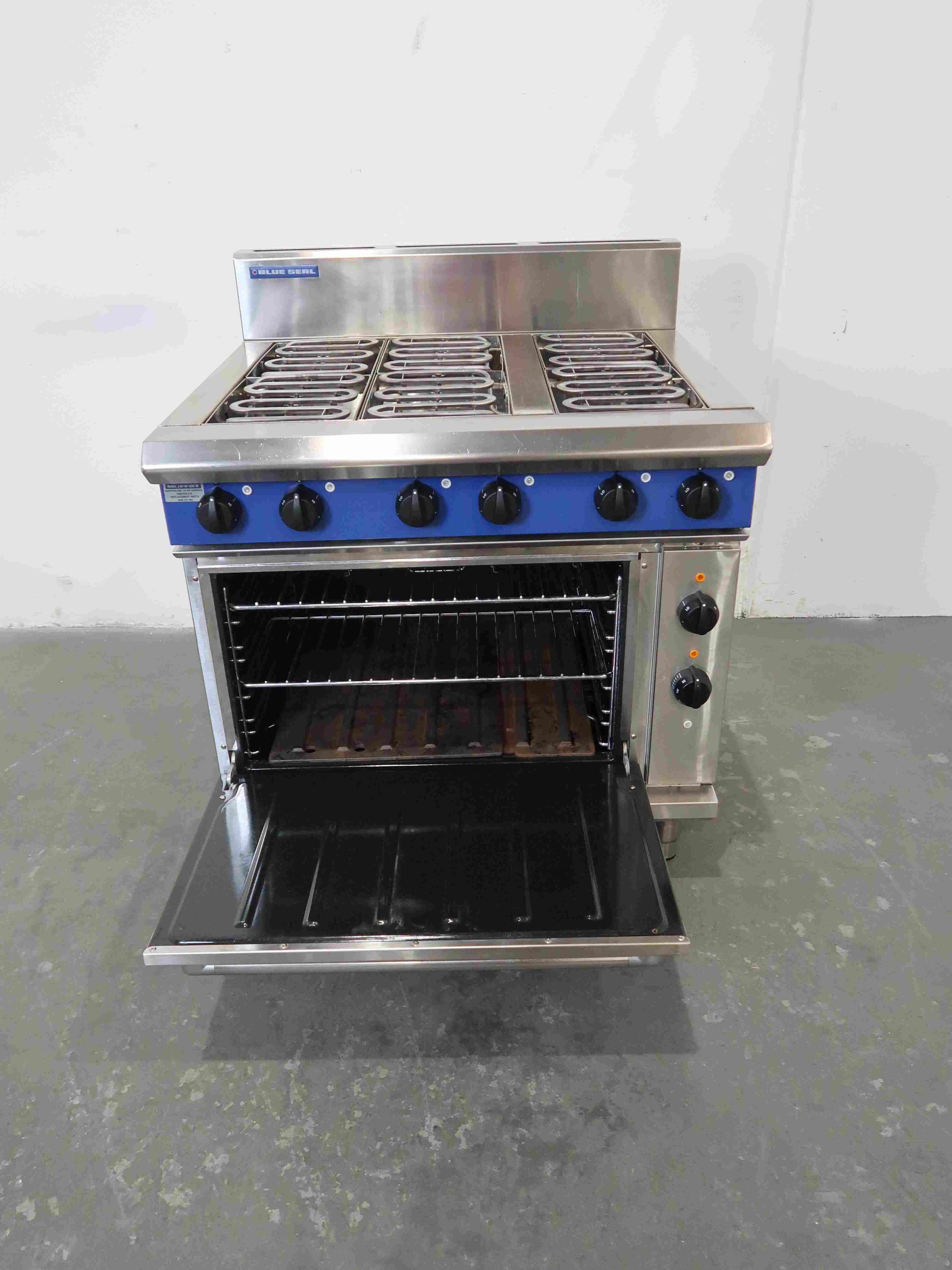 Blue Seal E56D 6 Burner Range Oven (6)