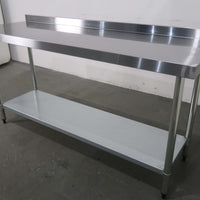 Vogue T383 S/S Bench With Splashback (2)
