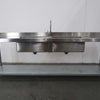 Vogue Double Sink Bench With Splashback (3)