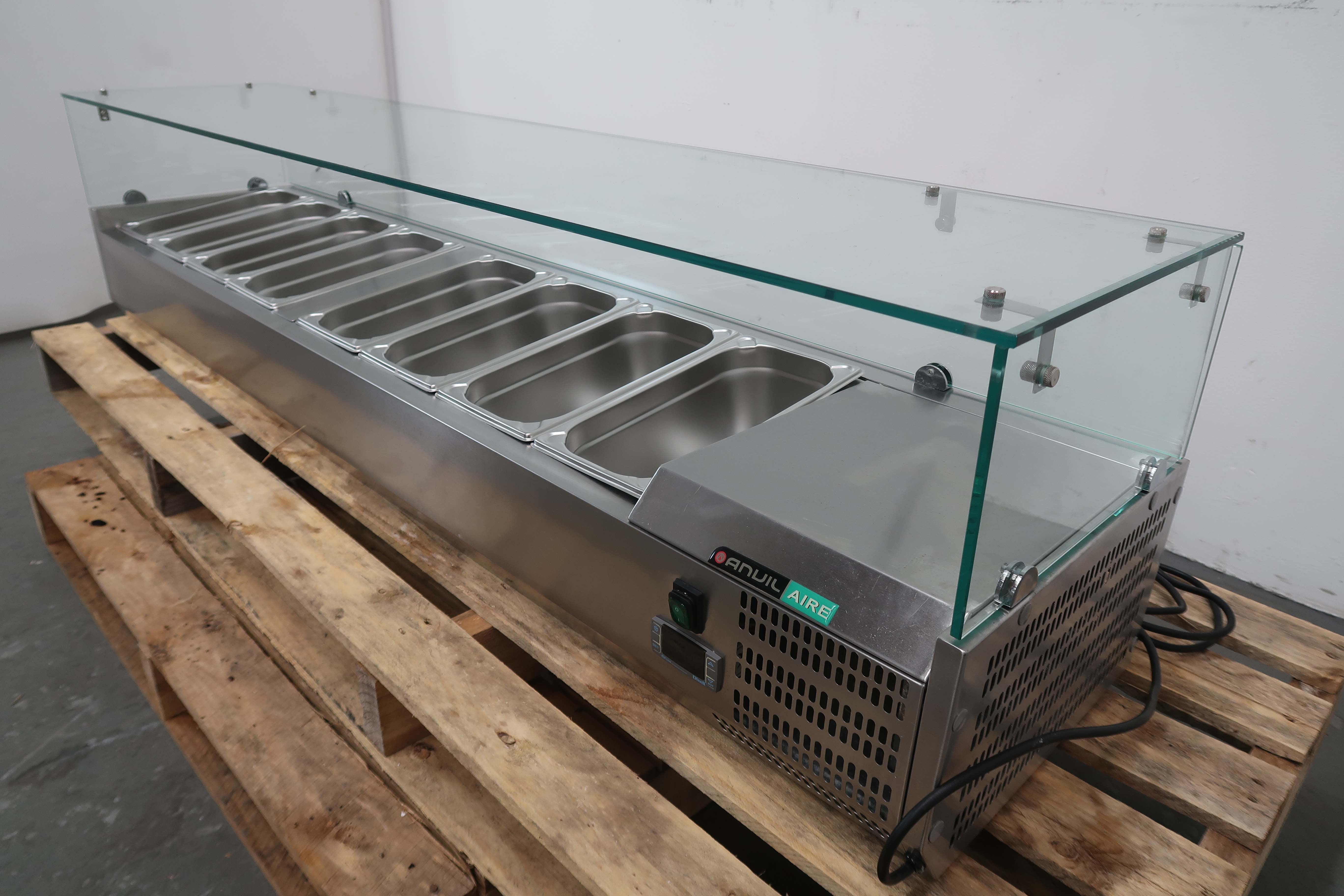 Anvil VRX1800 Refrigerated Glass Canopy (2)
