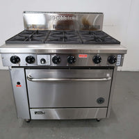 Goldstein PF-6-28 6 Burner Range Oven (2)