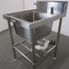 Stainless Steel Sink Bench & Splashback (2)