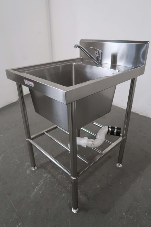 Stainless Steel Sink Bench & Splashback (2)