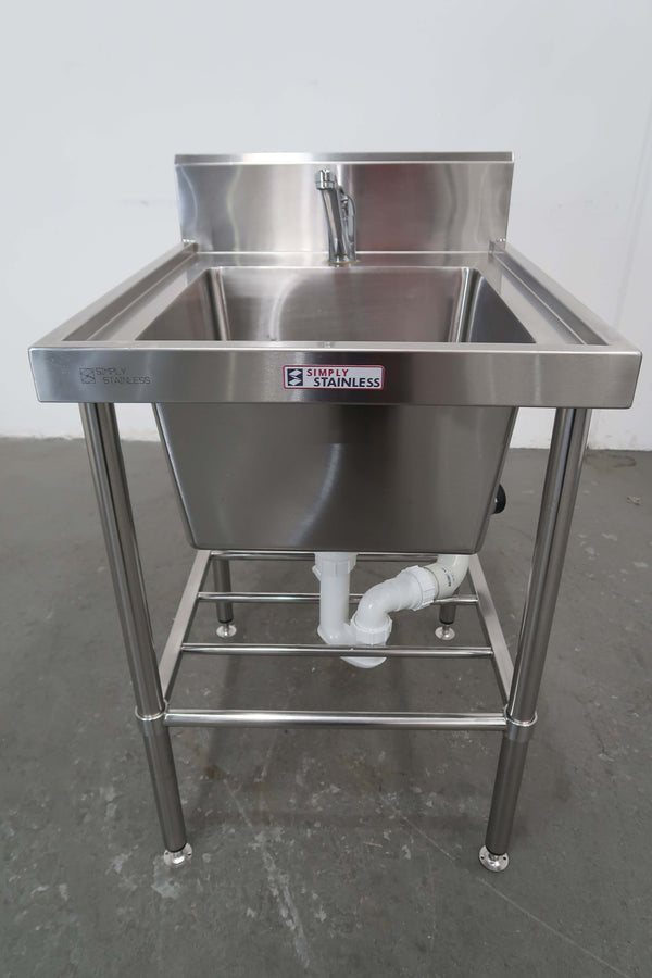 Stainless Steel Sink Bench & Splashback (3)