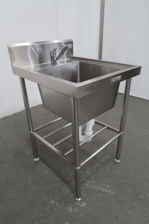 Stainless Steel Sink Bench & Splashback (4)
