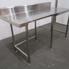 Stainless Steel Bench With Splashback (4)