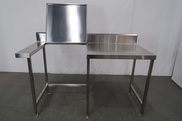 Stainless Steel Bench With Splashback (5)