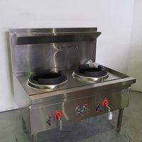 FED WW-2L Waterless 2 Hole Wok Table (2)