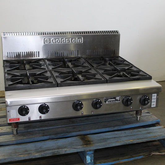 Goldstein PFB-36 6 Burner Cooktop (2)