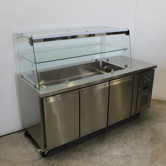 FED THP3100SALGC Sandwich Prep Bench (2)