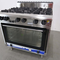 Oxford/Royston 6BBT 6 Burner Range Oven (2)