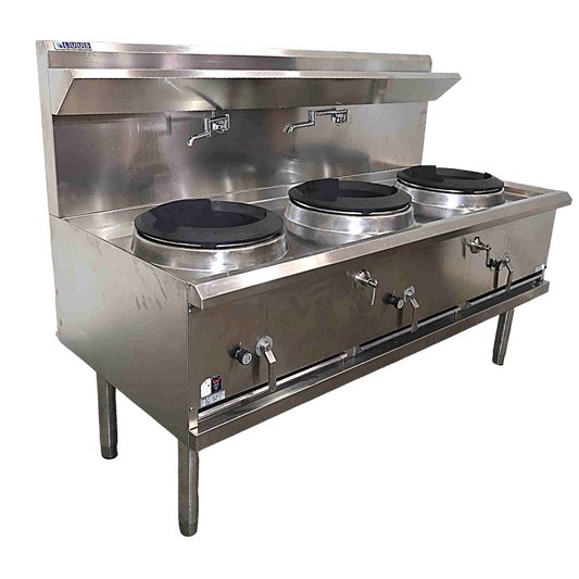 Luus WX-3C 3 Hole Wok Table (NaN)
