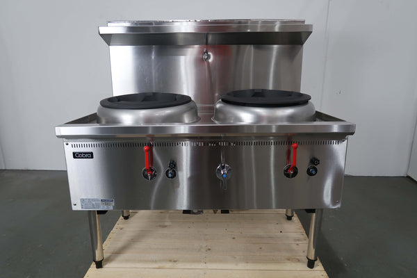 Cobra CW2H  Waterless 2 Hole Wok Table (3)