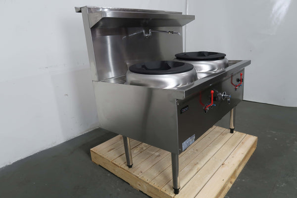 Cobra CW2H  Waterless 2 Hole Wok Table (4)