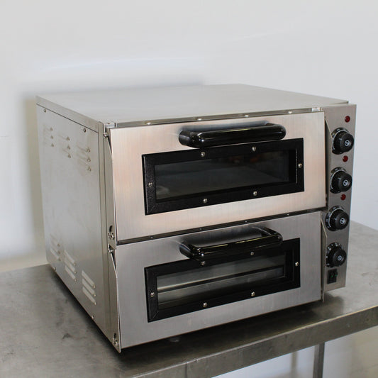 Aistan EP2ST C/Top 2 Deck Pizza Oven (2)