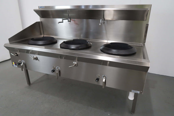 Luus WF-3C 3 Hole Wok Table (2)