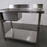 Stainless Steel Sink Bench 1000mmW (2)