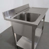 Stainless Steel Sink Bench 1000mmW (5)