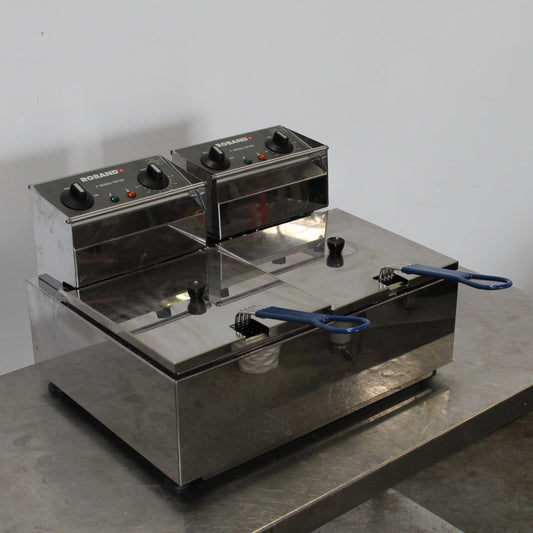 Roband F25 C/Top Split Pan Fryer (2)