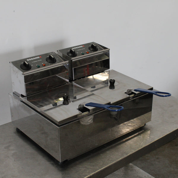 Roband F25 C/Top Split Pan Fryer (2)