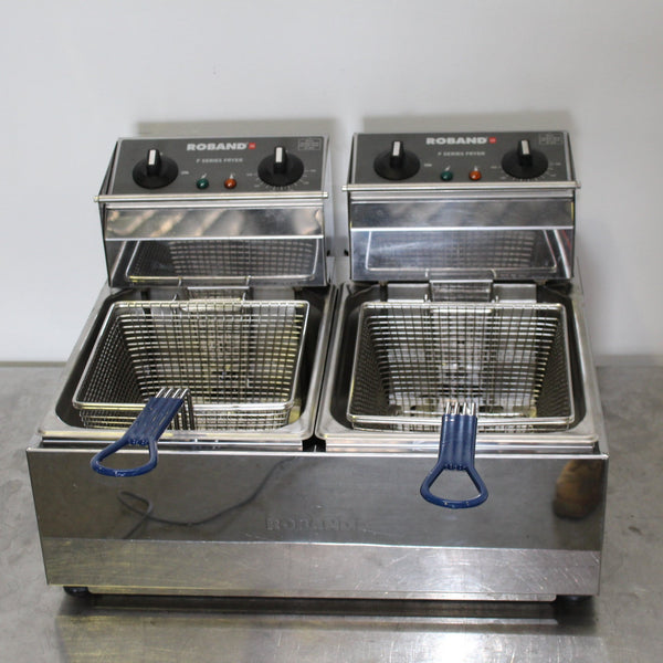 Roband F25 C/Top Split Pan Fryer (3)